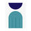 Thumbnail: Geometric 09 Matte Poster - Charlotte Hornets - Home