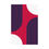 Thumbnail: Modern Geometric 10 Matte Poster - Atlanta Braves - Alt