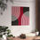 Thumbnail: Geometric 25 Matte Poster - Miami Heat - Alt