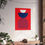 Thumbnail: Modern Geometric 24 Matte Poster - Philadelphia Phillies - Away