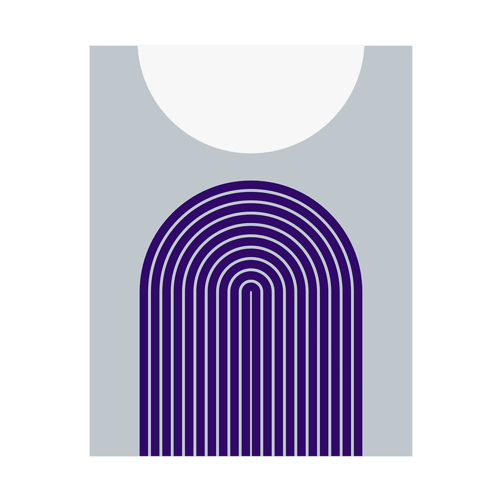 Geometric 09 Matte Poster - Chicago White Sox - Alt