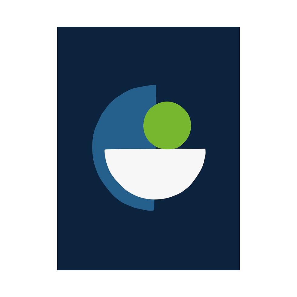 Thumbnail: Modern Geometric 31 Matte Poster - Minnesota Timberwolves - Away