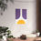 Thumbnail: Modern Geometric 11 Matte Poster - Minnesota Vikings - Home
