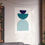 Thumbnail: Geometric 24 Matte Poster - Charlotte Hornets - Home