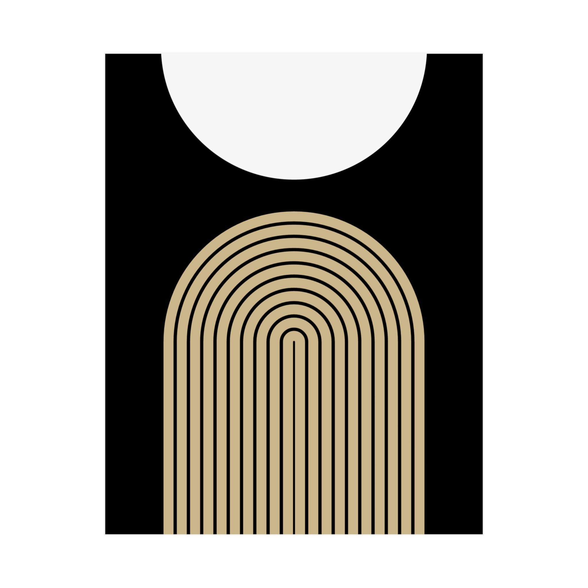 Geometric 09 Matte Poster - New Orleans Saints - Away