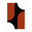 Thumbnail: Modern Geometric 10 Matte Poster - Baltimore Orioles - Away