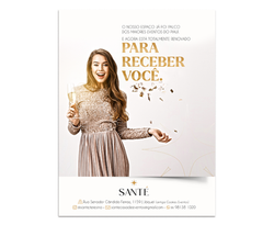 anúncio revista - SANTÉ