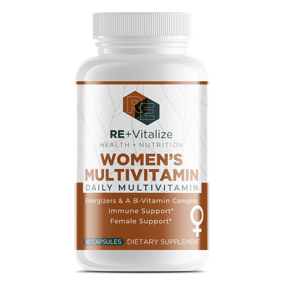 Women’s Multivitamin bottle by REVITALIZE