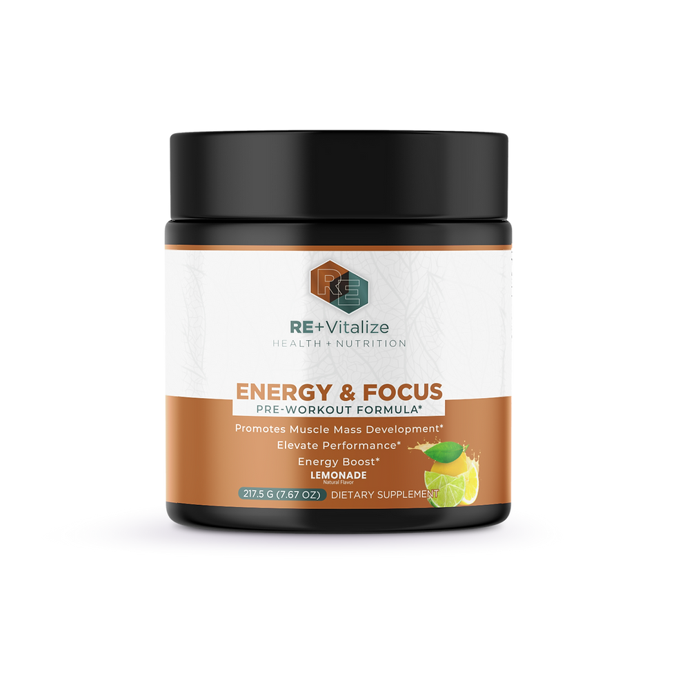 Thumbnail: Energy & Focus Pre‑Workout — Lemonade | REVITALIZE Supplements