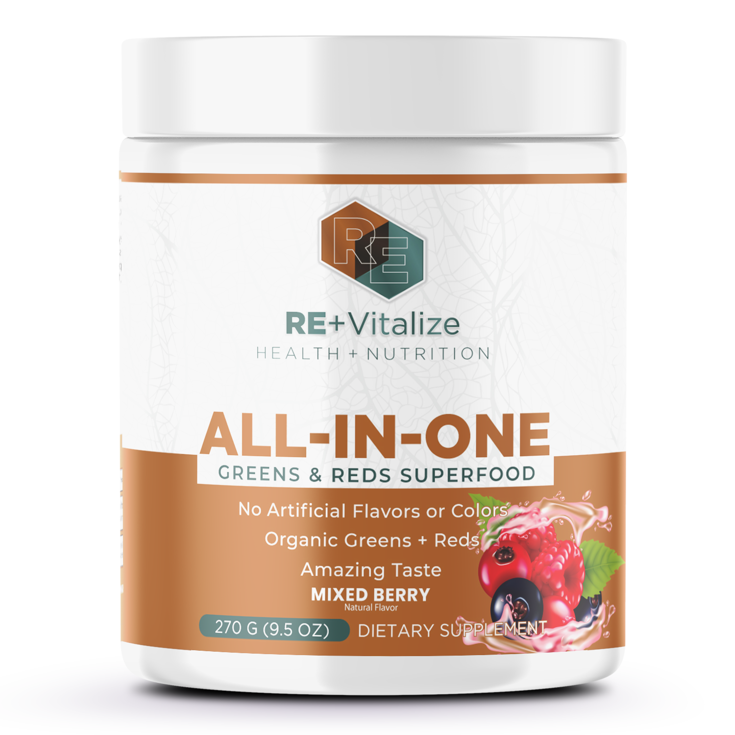 All‑In‑One Greens & Reds Superfood — Mixed Berry | REVITALIZE Supplements