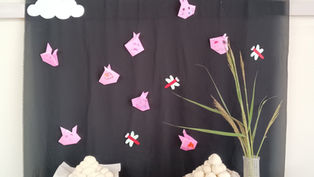 お月見団子作ったよ（年少組）