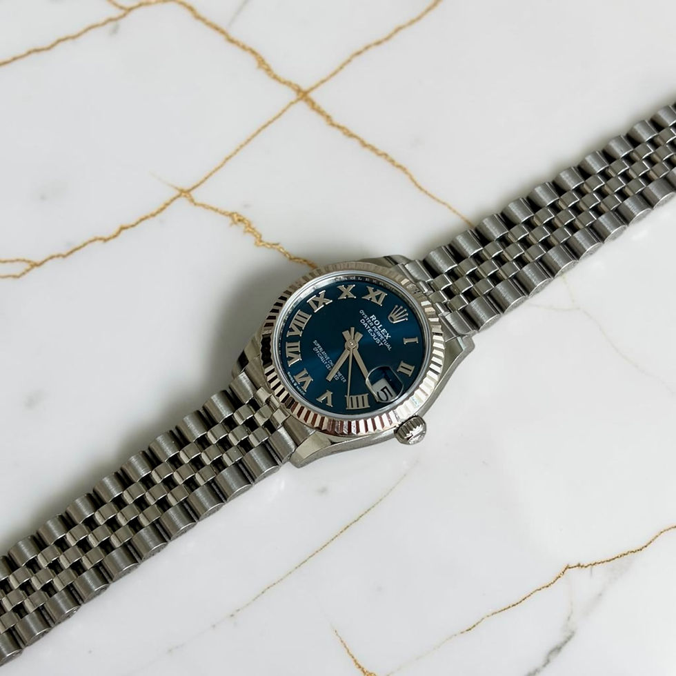 Thumbnail: Rolex Datejust Blue Roman Dial Reference 278274
