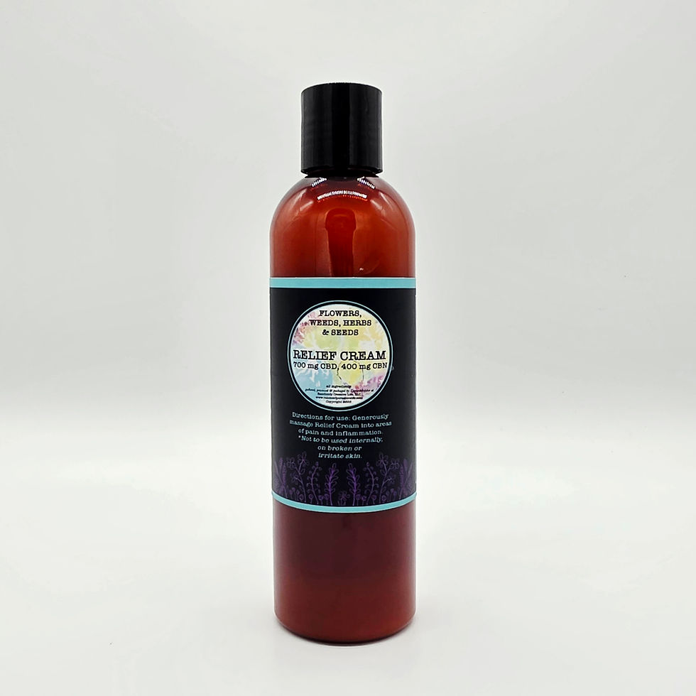 Thumbnail: Relief Cream, 700 mg CBD, 400 mg CBN - 8 oz. bottle