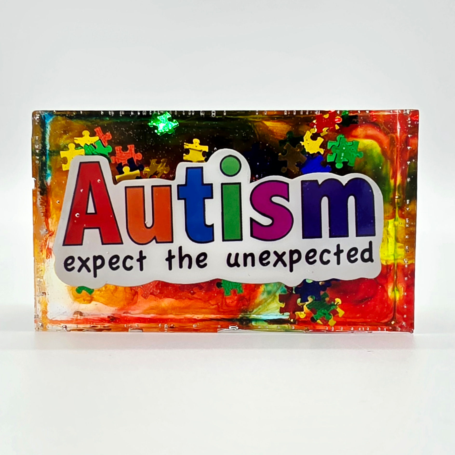 Resin Shelf Sitter, Expect the Unexpected