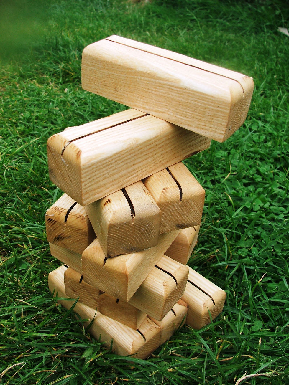Ash Cafe Menu Holder Blocks