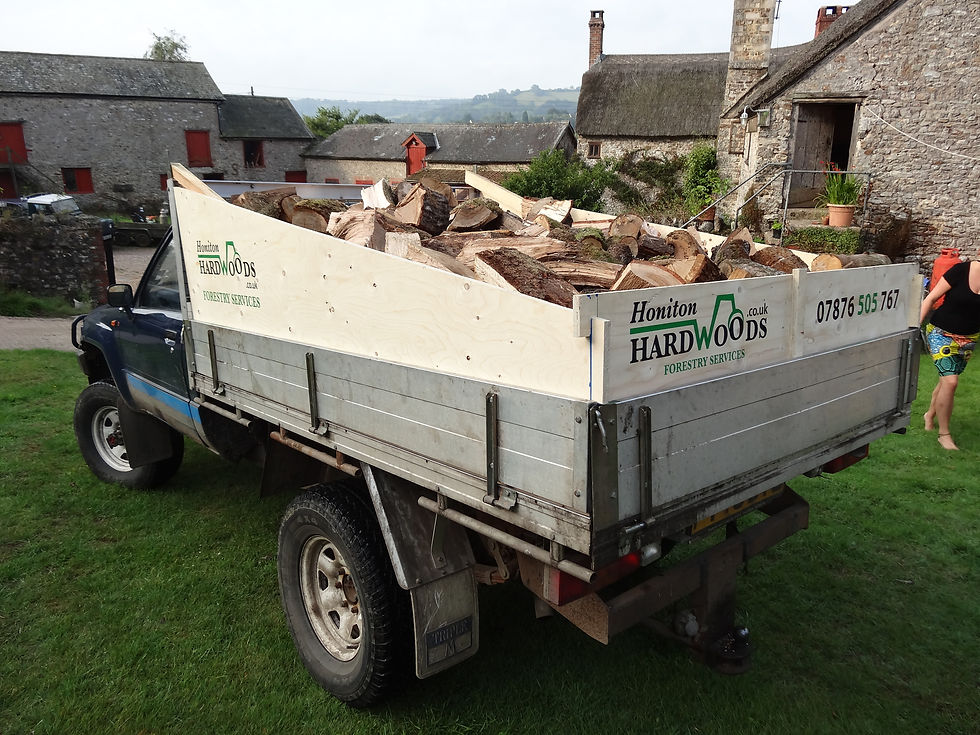 Firewood by the truck Load