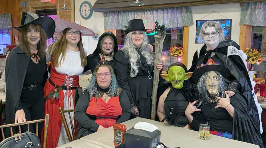 Celebrating Halloween Drumond Island