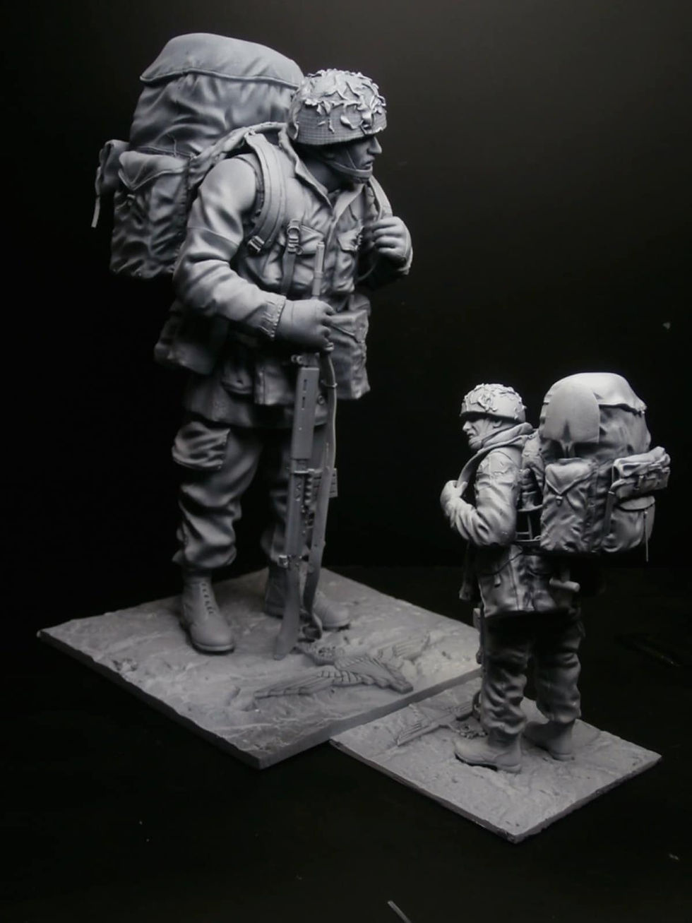Thumbnail: 200mm Parachute Regiment Falklands 1982 with SLR