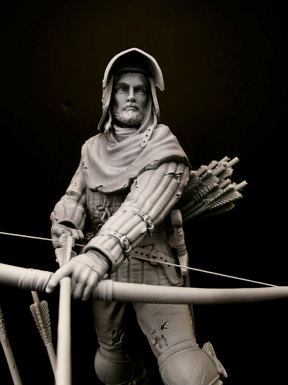 Thumbnail: English Longbowman Agincourt w/ helmet