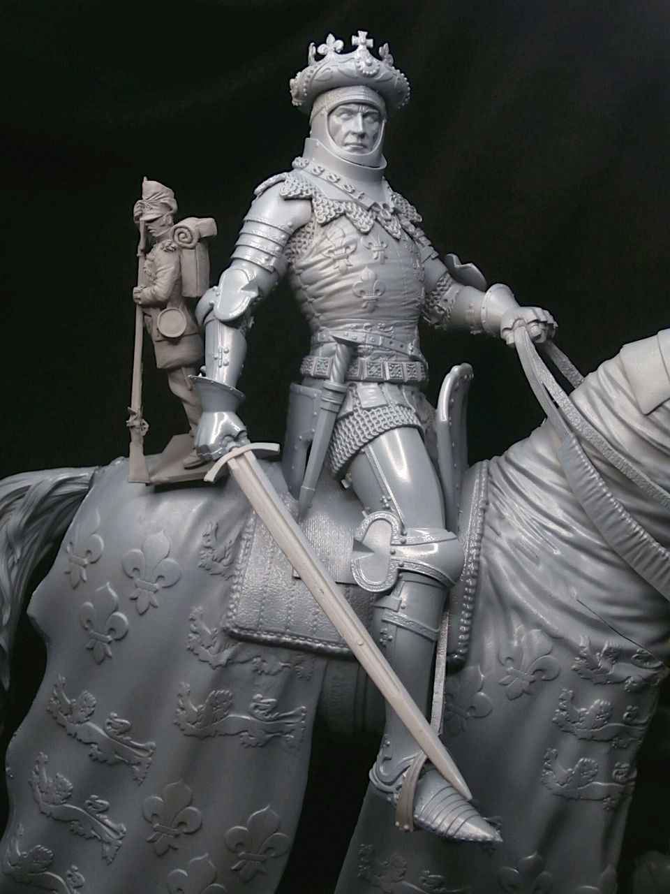 Thumbnail: 230mm scale Mounted Henry V