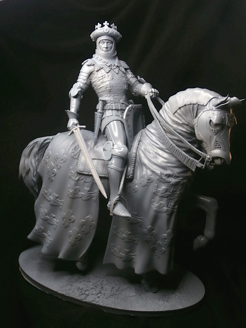 Thumbnail: 230mm scale Mounted Henry V