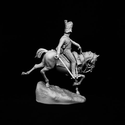 Thumbnail: 1/9th Mounted Scots Greys Officer 1815