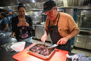 In the Kitchen with Cooks with Stones Chef Dean