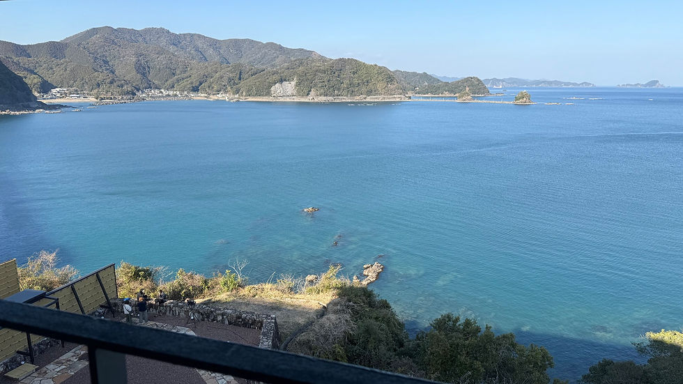 Part of the fantastic view from my balcony