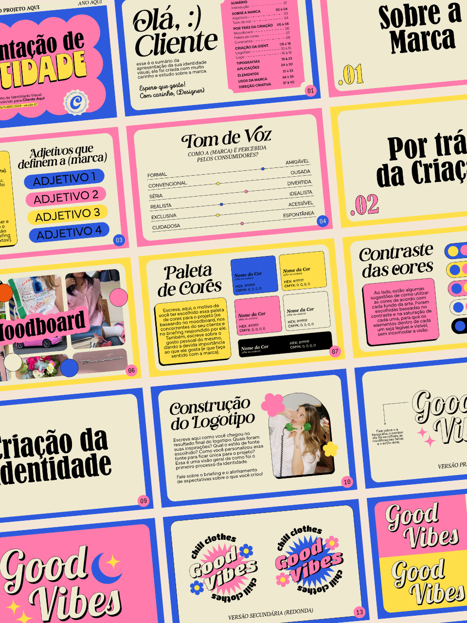 Miniatura: MODELO DE APRESENTAÇÃO DE IDENTIDADE VISUAL