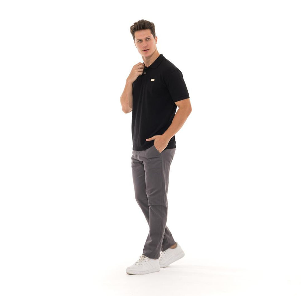 Miniatura: Calça Masculina Sarja Slim