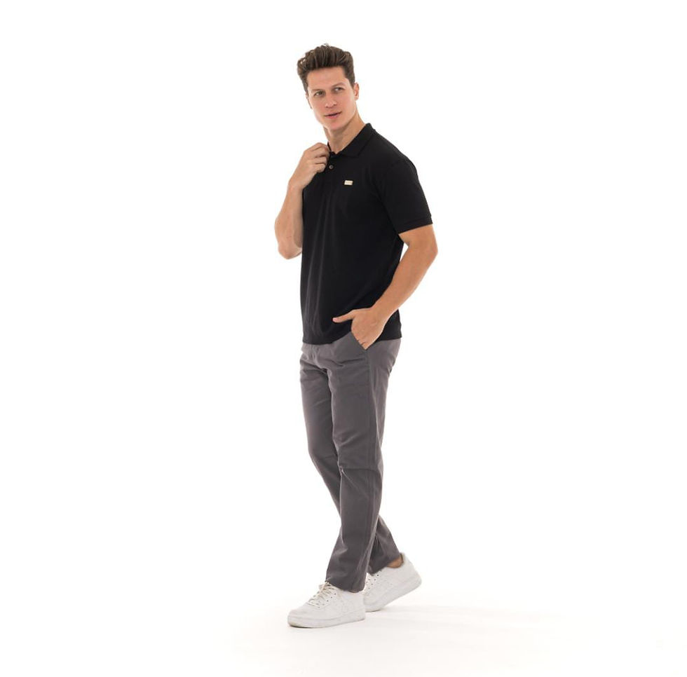 Miniatura: Calça Masculina Sarja Slim