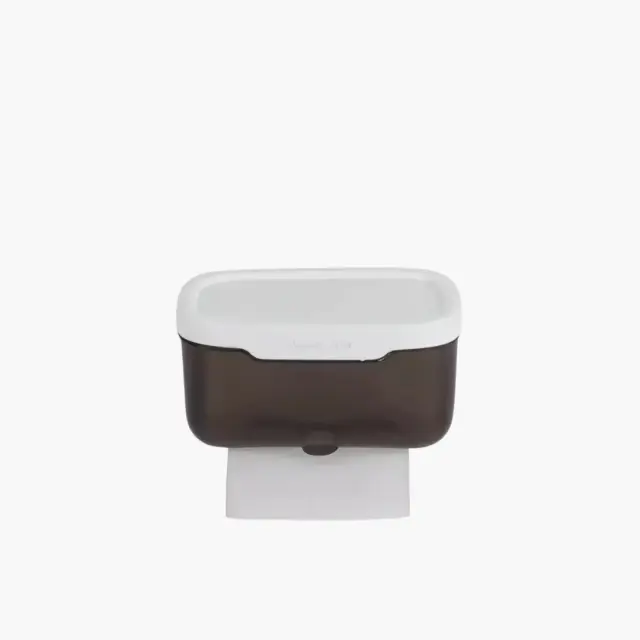 Suporte de Papel Higiênico com Tampa
