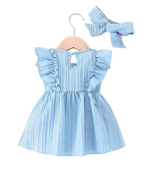 Vestido Doce de Verão Azul