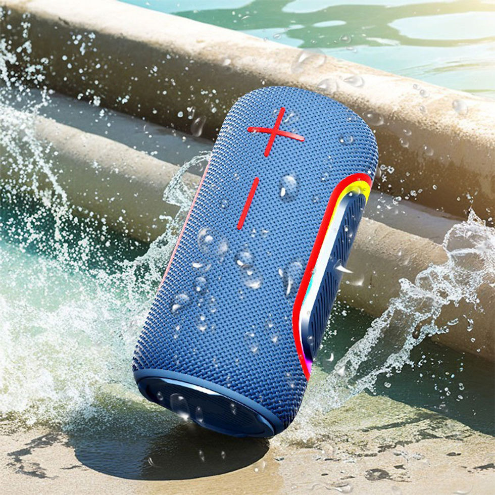 Miniatura: Caixa de Som Bluetooth LED Premium