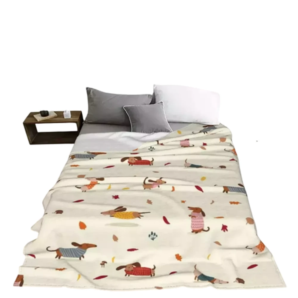 Cobertor Pet Comfort com Estampa de Cachorros