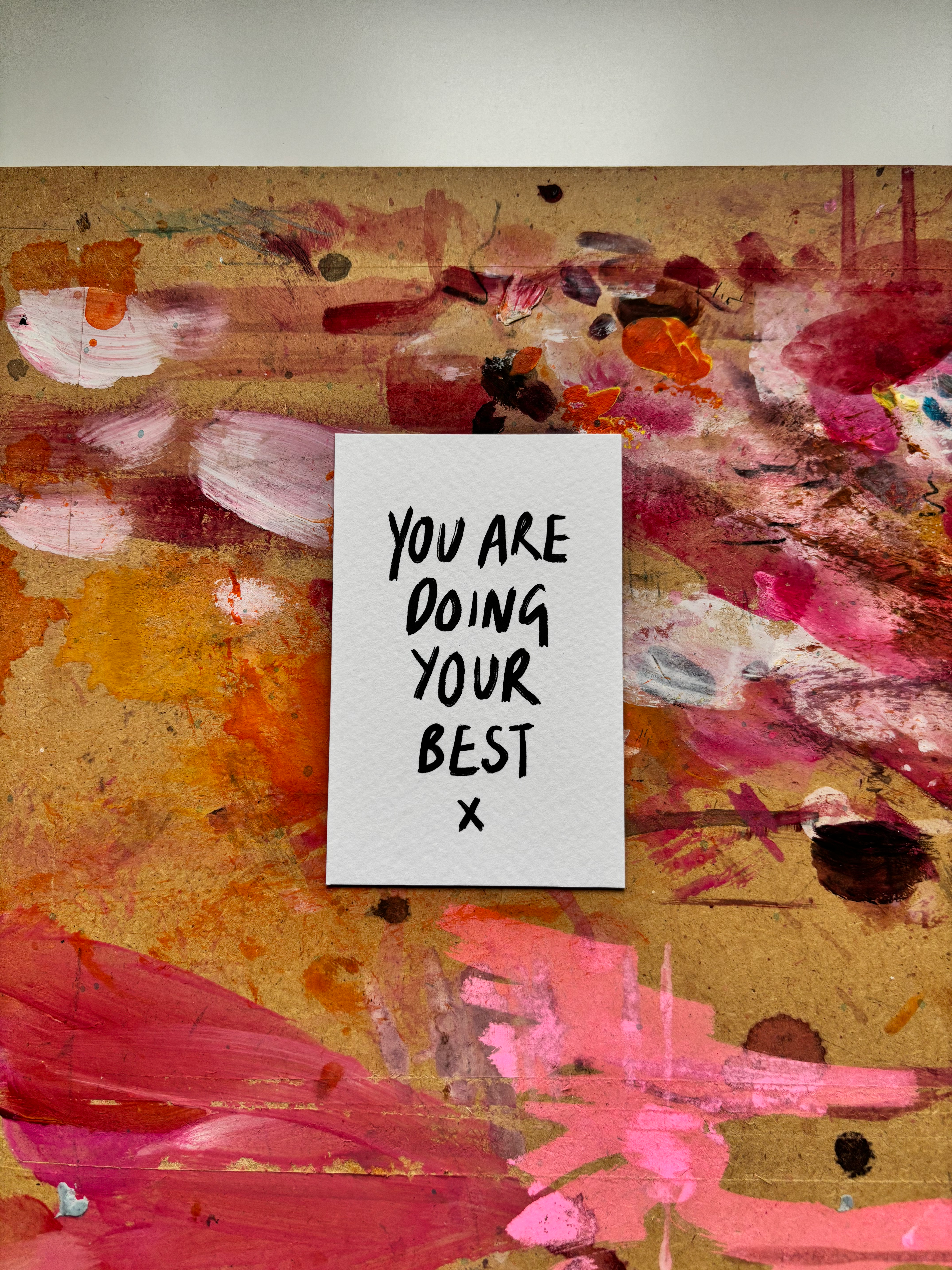 you are doing your best - mini print