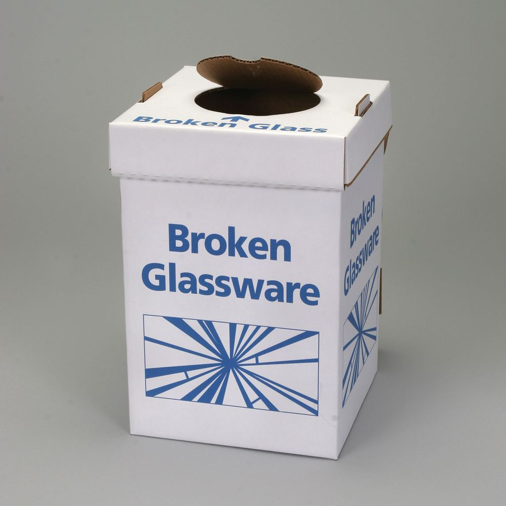 Benchtop Glass Disposal Boxes, Pack of 6