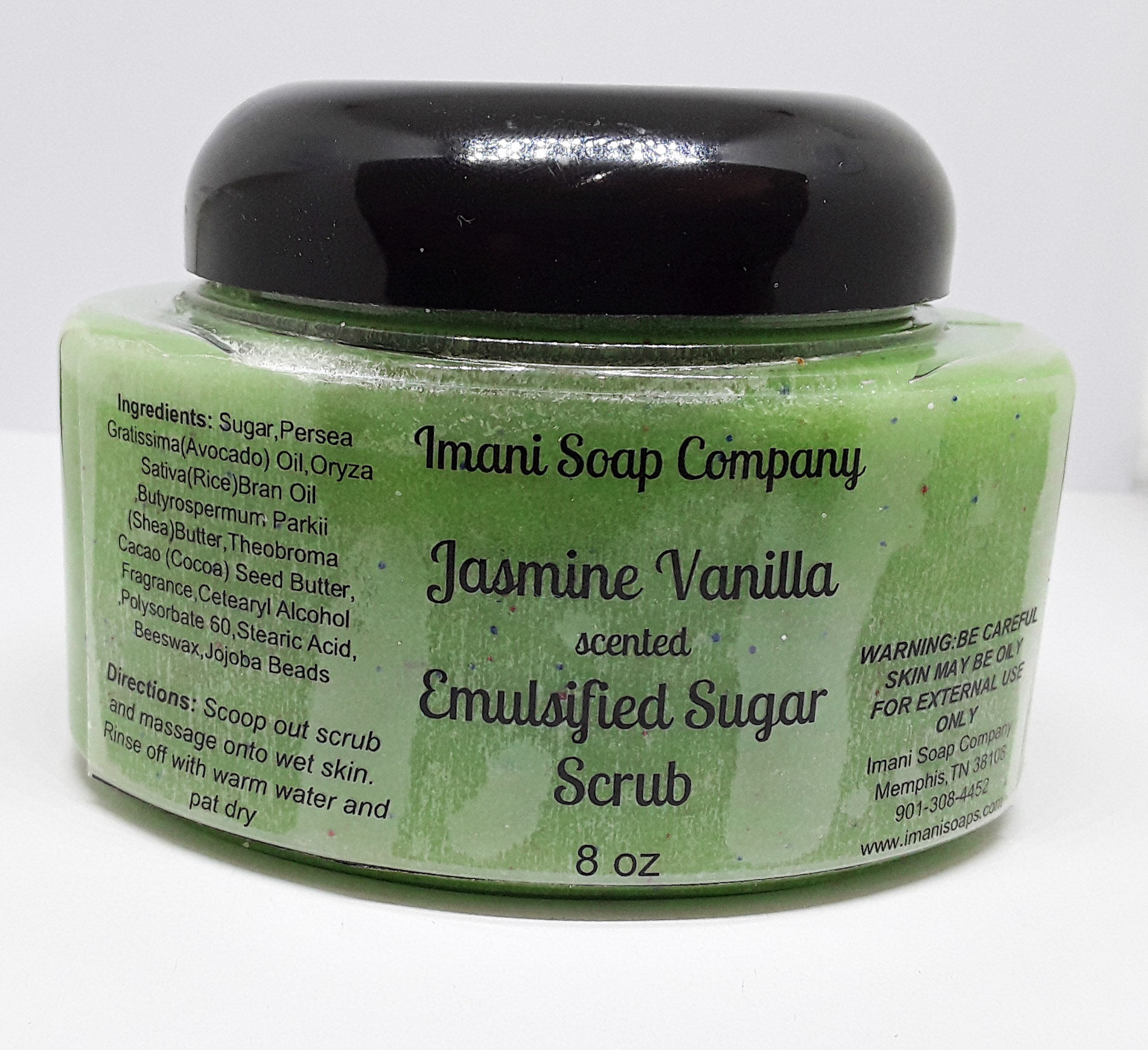 Jasmine Vanilla Emulsified Sugar Scrub