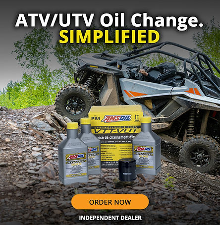 AMSOIL ATV-UTV Oil Change Banner 1