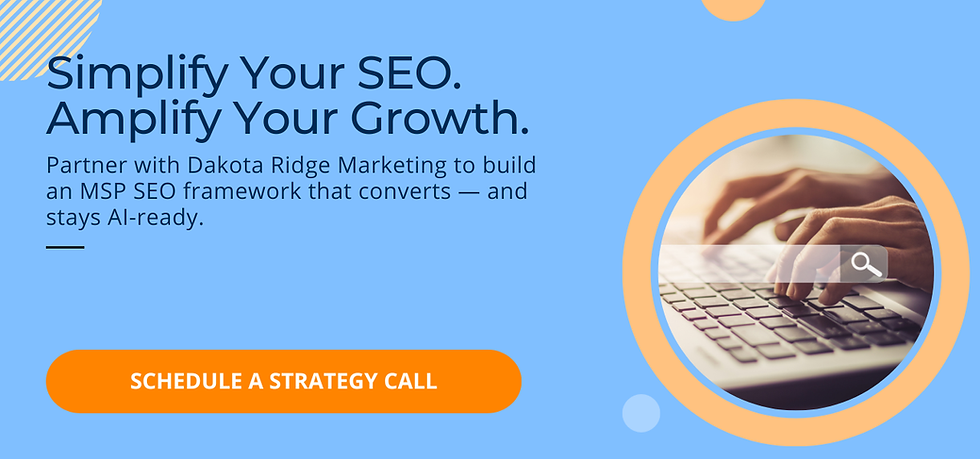 Schedule an MSP SEO Strategy Call