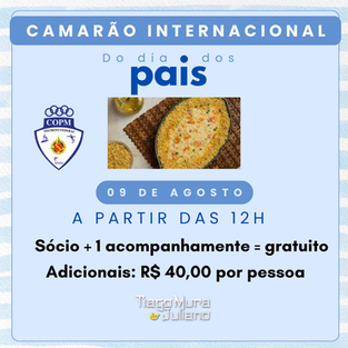 Dia dos Pais COPM 2026