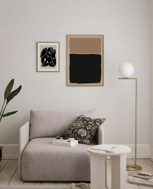 Dupla de quadros Fine Art Rima Studio Papelaria Fina e personalizada