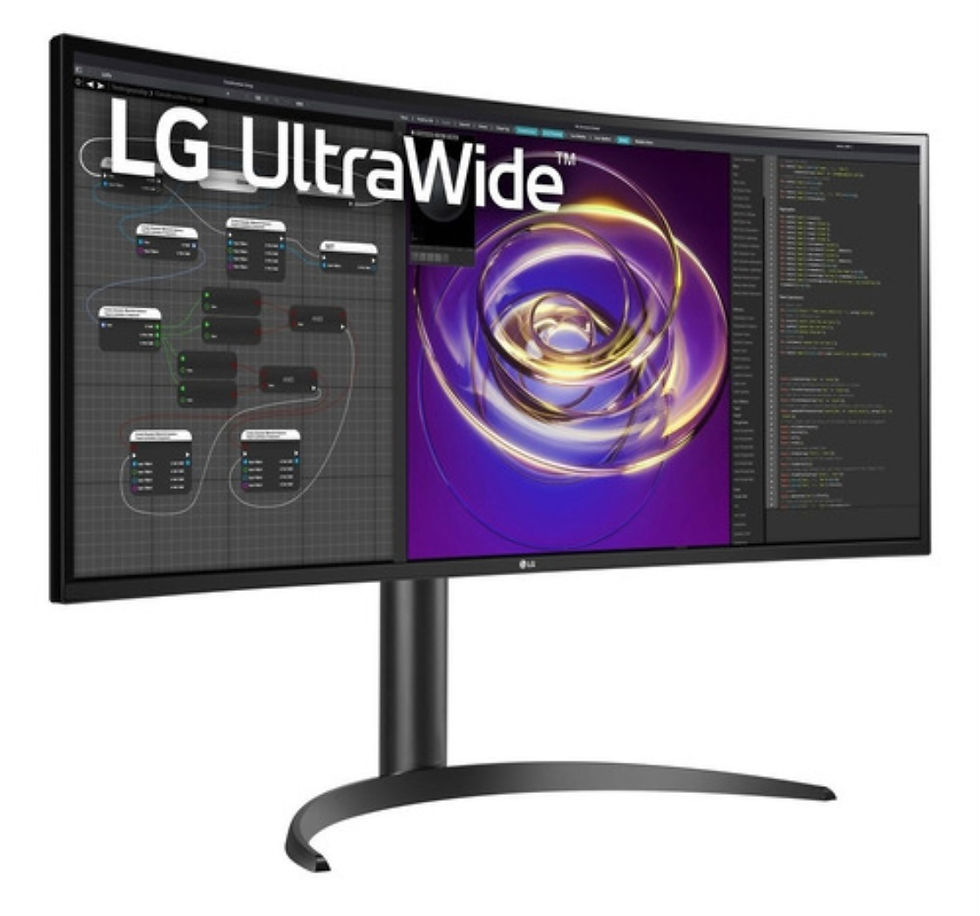 Monitor curvo 2k QHD 34 LG Ultrawide - 160hz Freesync