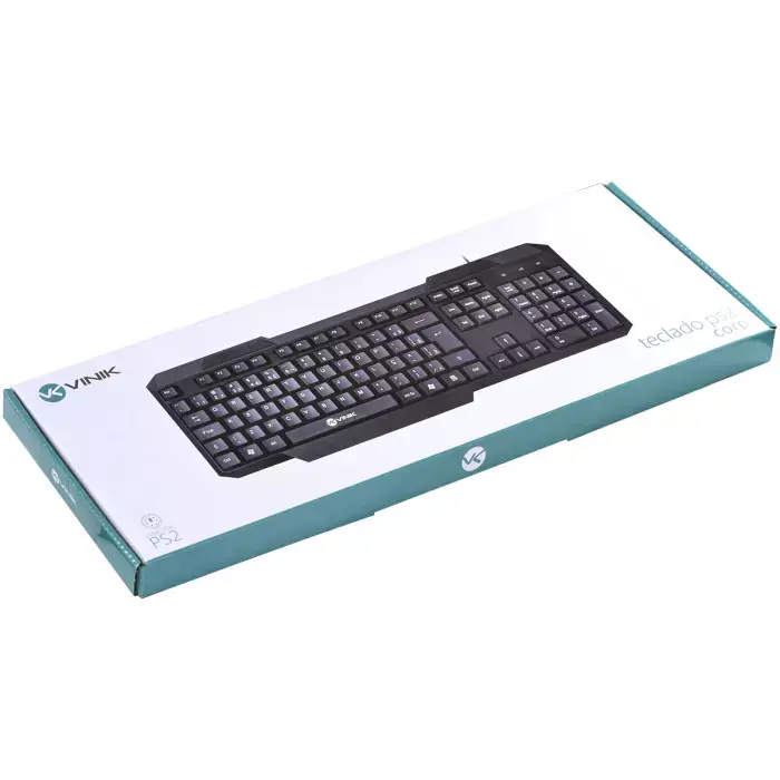 Miniatura: TECLADO PS2 CORP ABNT2 1.8M CT200