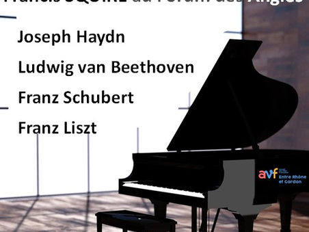 Retour sur le récital de F. SQUIRE.