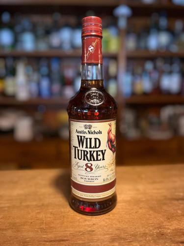 レトロ・バーボン【ペルノリカール社輸入】ワイルドターキー8年 50.5度