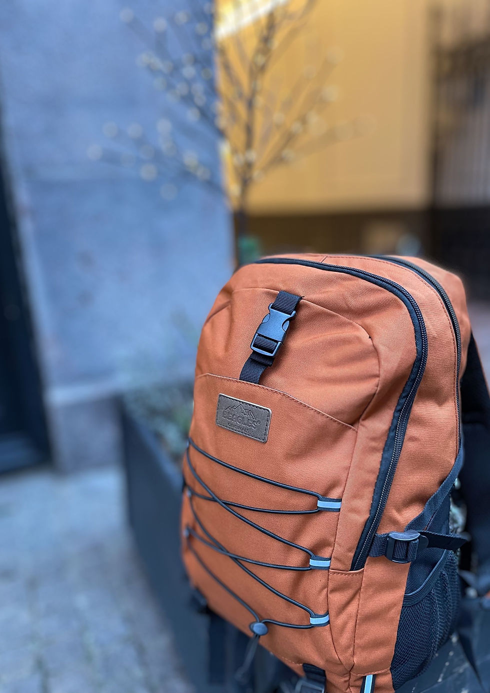 Thumbnail: BEAGLES Originals -  Outdoor rygsæk - Terracotta (34,5x19,4 cm)