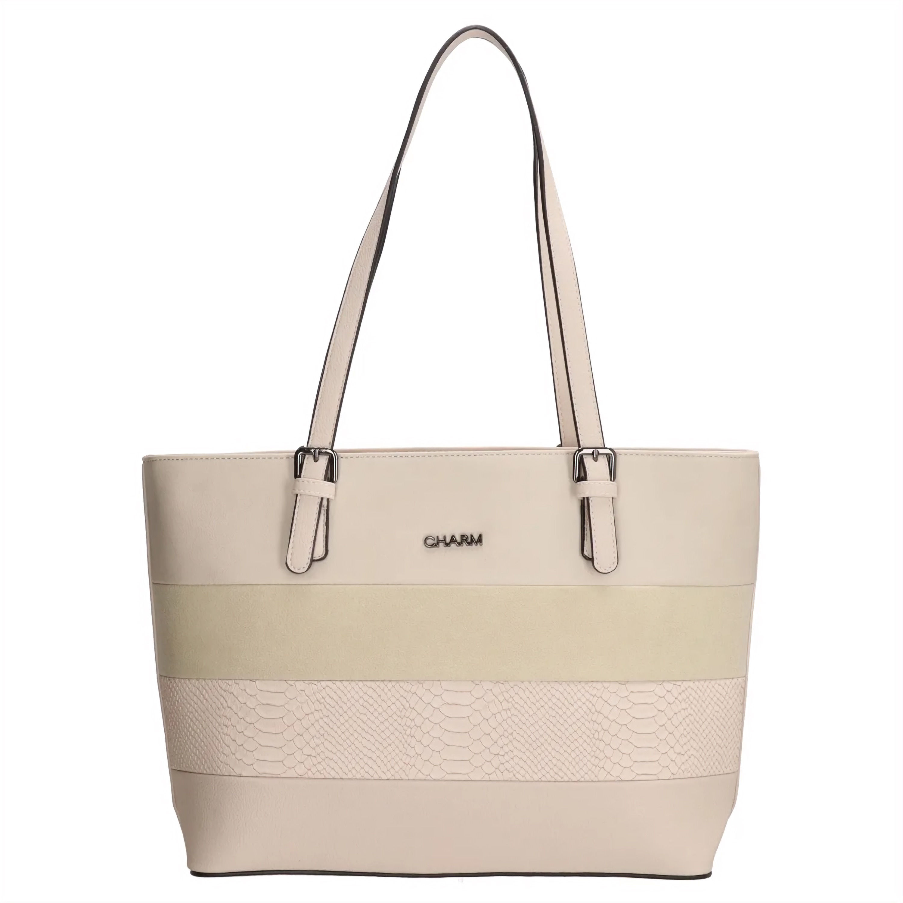CHARM London - bellevillle shopper - Beige