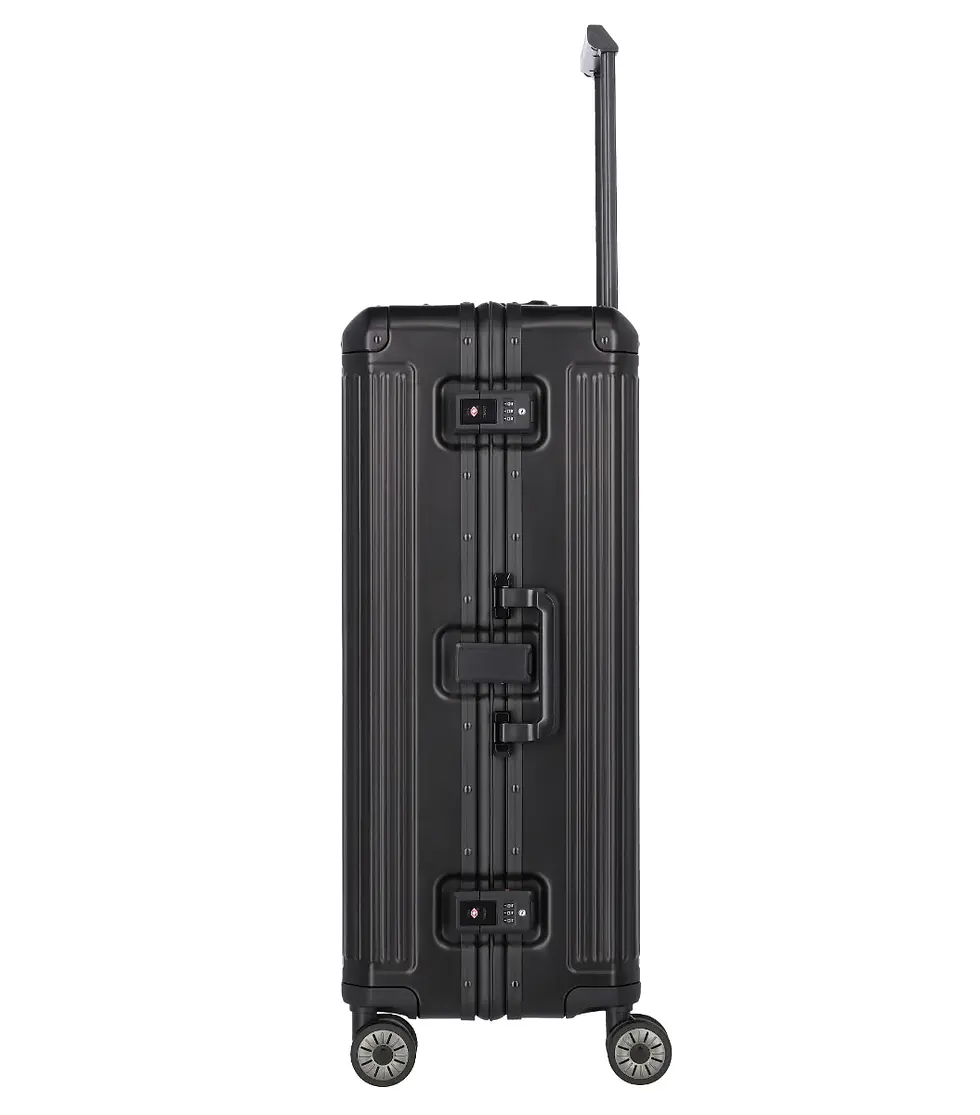 Thumbnail: Travelite Next Stor Kuffert - Aluminium -  Black