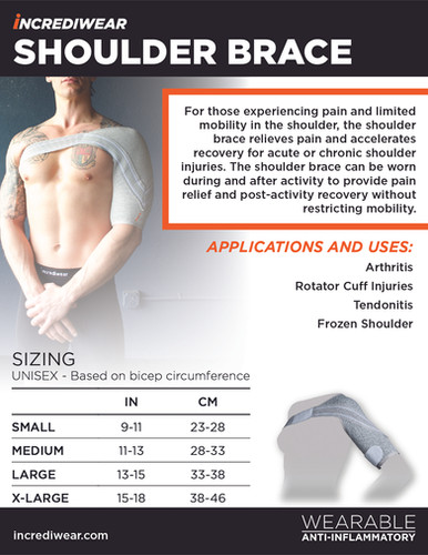 IncrediWear Shoulder Brace | WellFit RecoveryZone